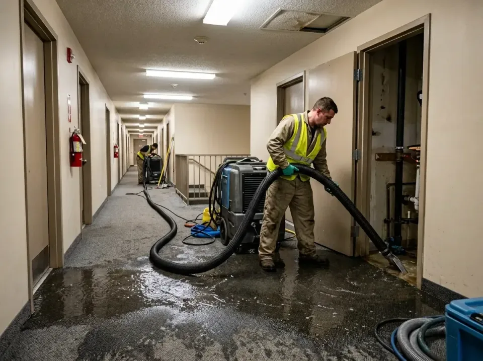 multi-unit-apartment-hallway-f-005 — frequently asked questions, Emergency Burst Pipe Water Extraction & Removal in Joppatow…